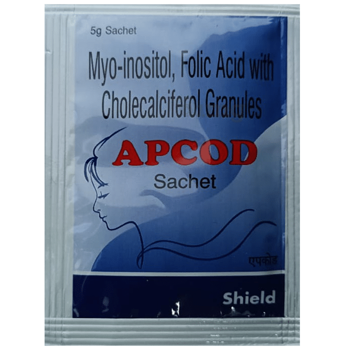 Apcod Powder with Myo-Inositol, Folic Acid & Vitamin D3