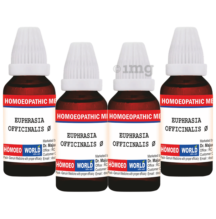 Dr. Majumder Homeo World Euphrasia Officinalis Mother Tincture (30ml Each) Q