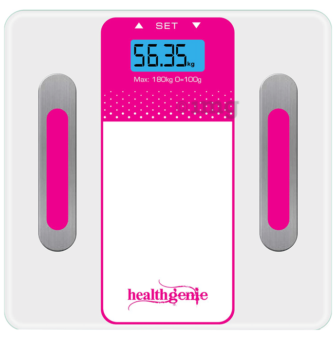 Healthgenie Digital Personal Body Fat Analyzer Pink