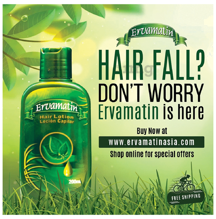 Ervamatin Hair Lotion 200ml stop hair lost the best lotion  eBay