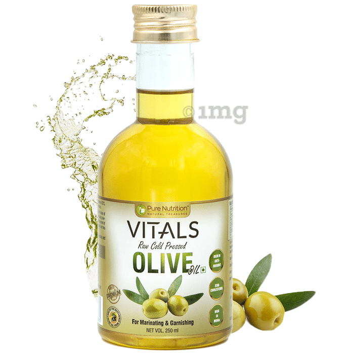 Pure Nutrition Vitals Raw Cold Pressed Olive Oil
