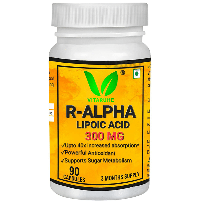 Vitaruhe R-Alpha Lipoic Acid 300 Mg Capsule