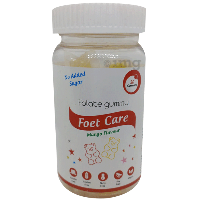 Foet Care Folate Gummies Mango