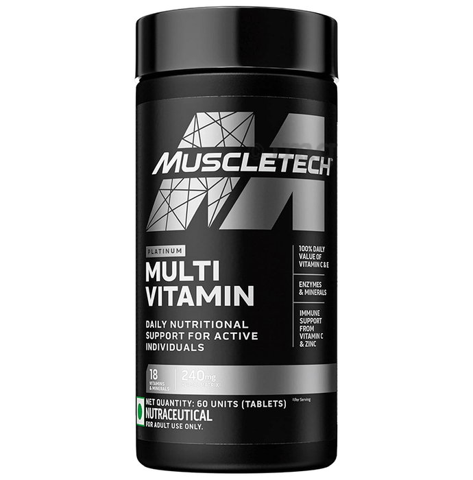 Muscletech Platinum Multi Vitamin Tablet
