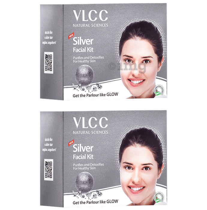 VLCC Silver Facial Kit (60gm Each)