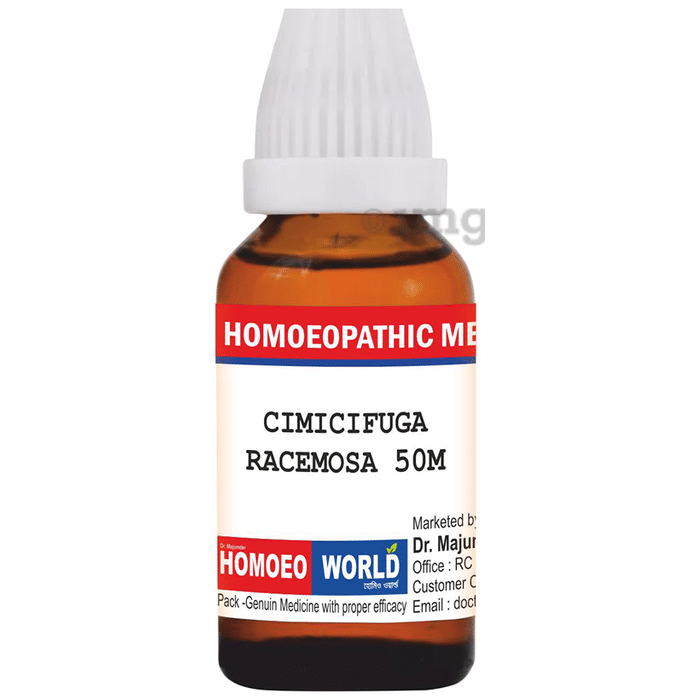 Dr. Majumder Homeo World Cimicifuga Racemosa Dilution(30ml Each) 10M