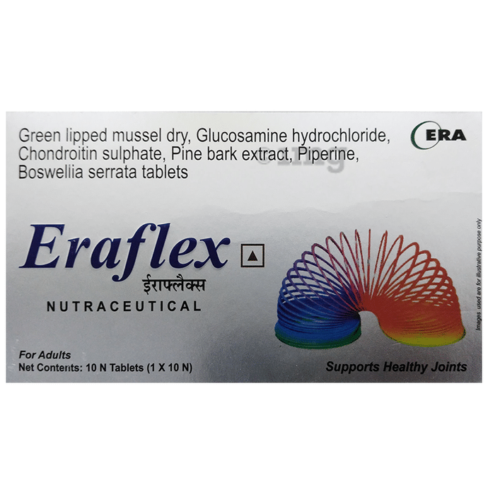 Eraflex Tablet with Glucosamine, Pine Bark Extract & Boswellia Serrata