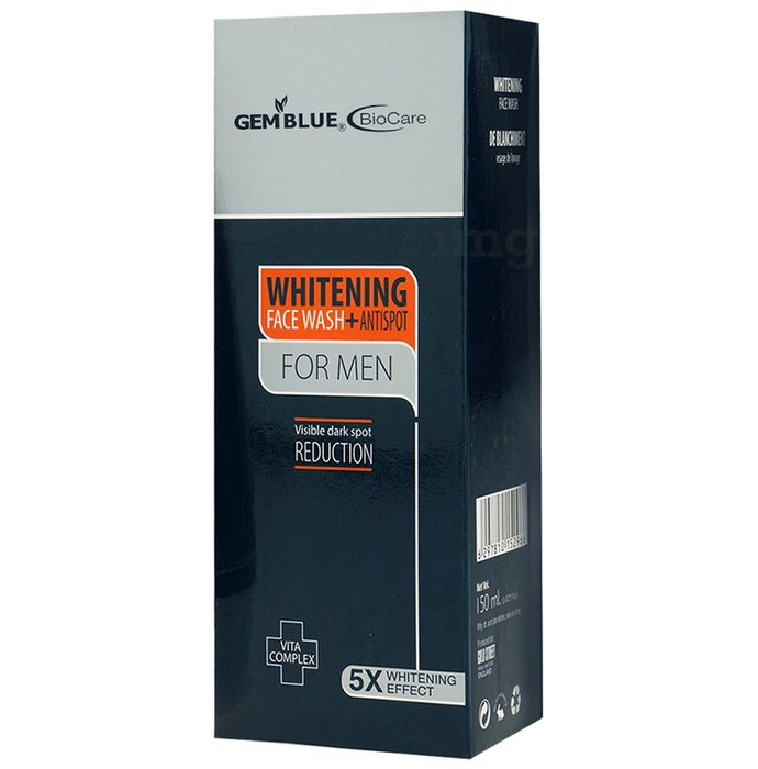 Gemblue Biocare Whitening Face Wash+Antispot for Men
