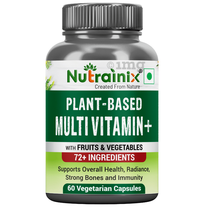 Nutrainix Organic & Plant-Based Multivitamin Vegetarian Capsule