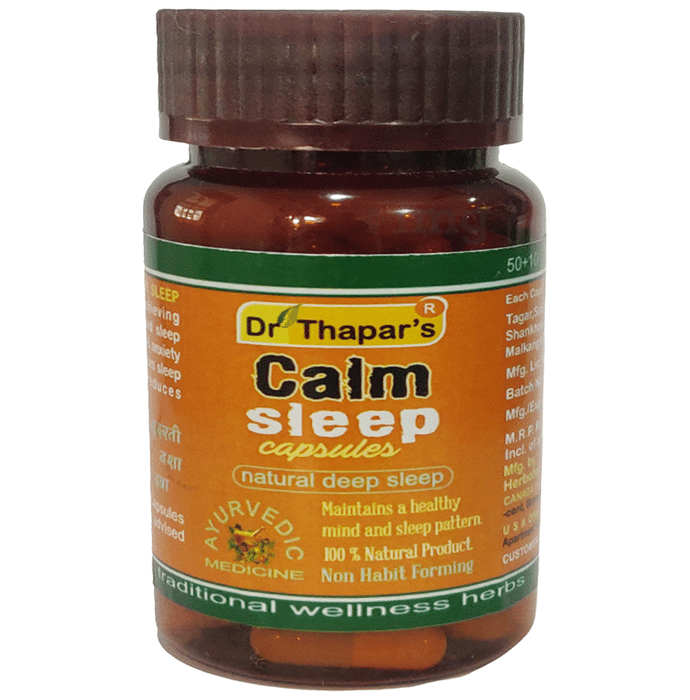 Dr. Thapar's Calm Sleep Capsule
