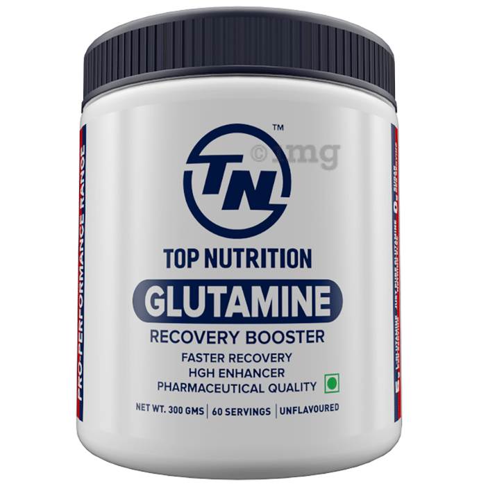 Top Nutrition Powder Glutamine Recovery Booster Unflavored