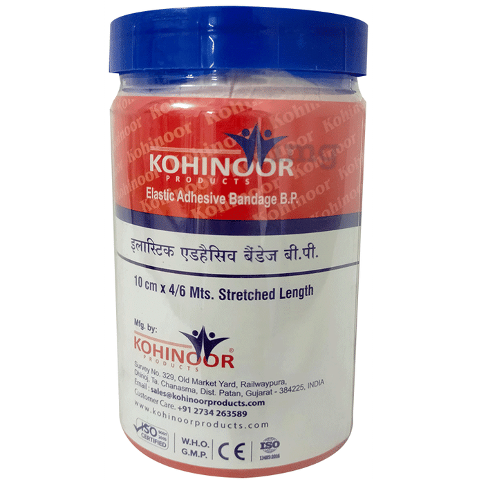 Kohinoor Elastic Adhesive Bandage 10cm x 4m