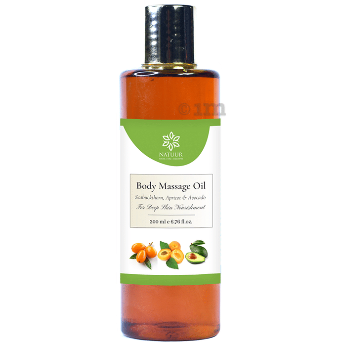 Natuur Body Massage Oil Seabukthorn, Apricoat & Avocado