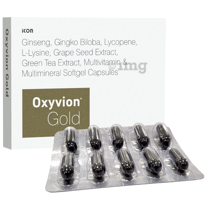 Oxyvion Gold Softgel Capsule (10 Each)