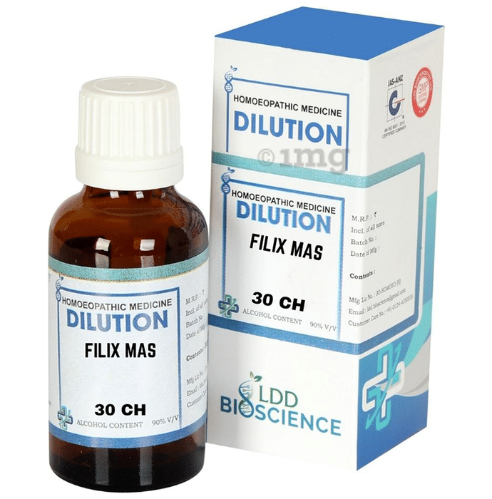 LDD Bioscience Filix Mas Dilution 30 CH
