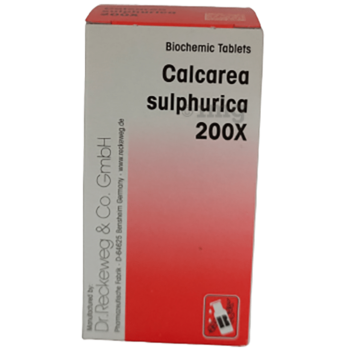 Dr. Reckeweg Calcarea Sulphurica Biochemic Tablet 200X