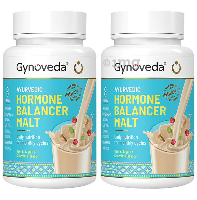 Gynoveda Ayurvedic Hormone Balancer Malt (250gm Each) Chocolate