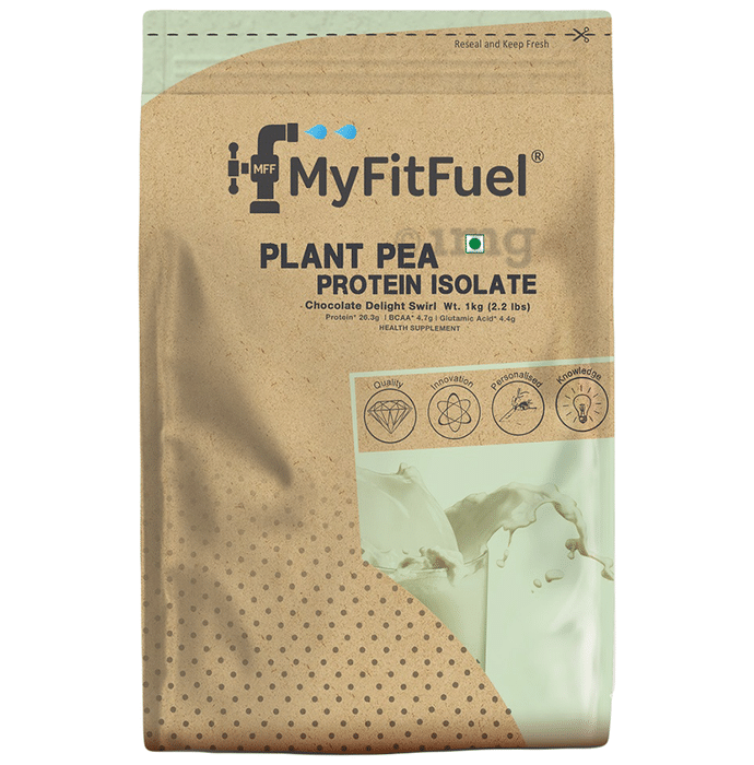 MyFitFuel Plant Pea Protein Isolate Powder Chocolate Delight Swirl