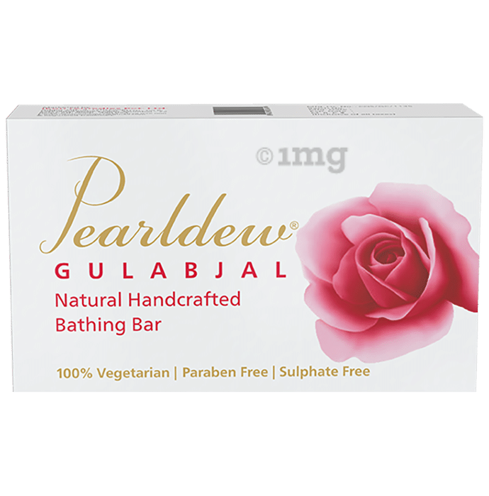 Pearldew Gulabjal Natural Handcrafted Bathing Bar