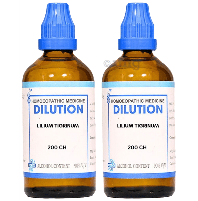 LDD Bioscience  Lilium Tigrinum Dilution (100ml Each) 200 CH