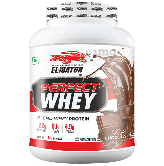 Eligator Perfect Whey Protein  Powder Rich Chocolate