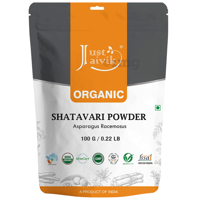 Just Jaivik Organic Shatavari Powder