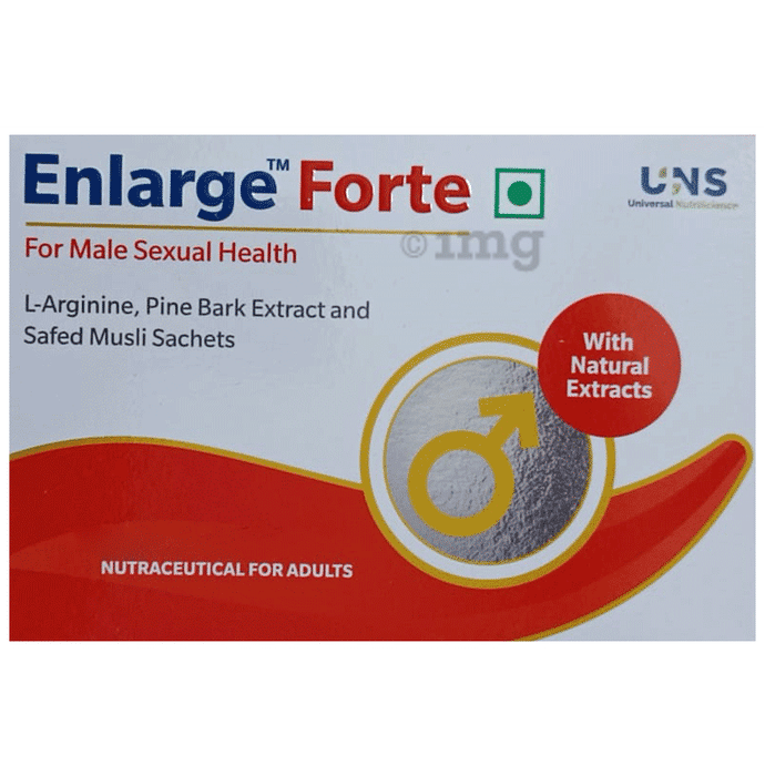 Enlarge Forte Male Sexual Health Supplement Sachet
