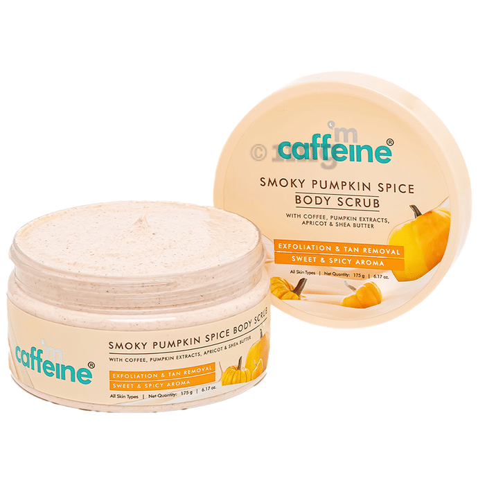 mCaffeine Smoky Pumpkin Spice Body Scrub