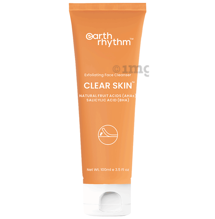 Earth Rhythm Clear Skin Exfoliating Face Cleanser Buy bottle of 100.0