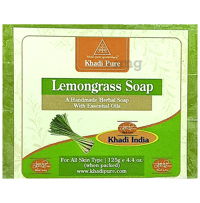Khadi Pure Lemongrass Soap