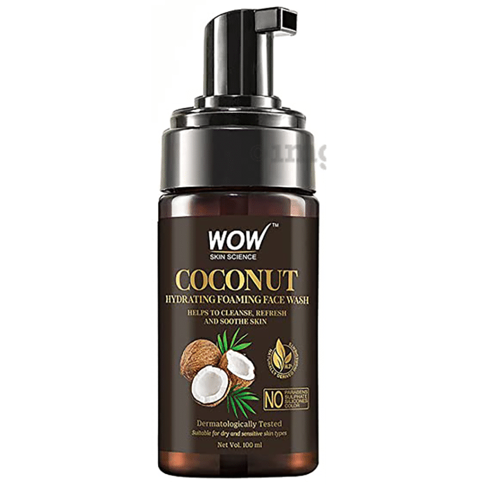WOW Skin Science Coconut Hydrating Foaming Face Wash