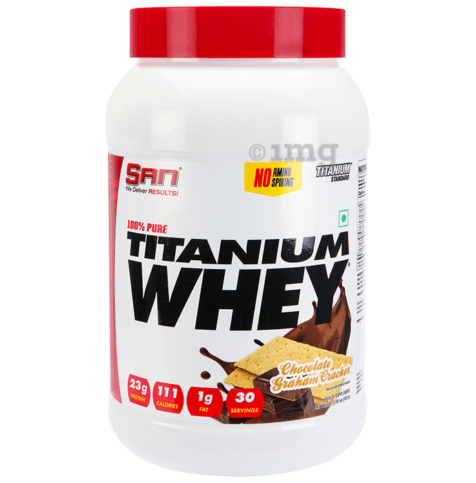 San 100% Pure Titanium Whey Chocolate Graham Cracker