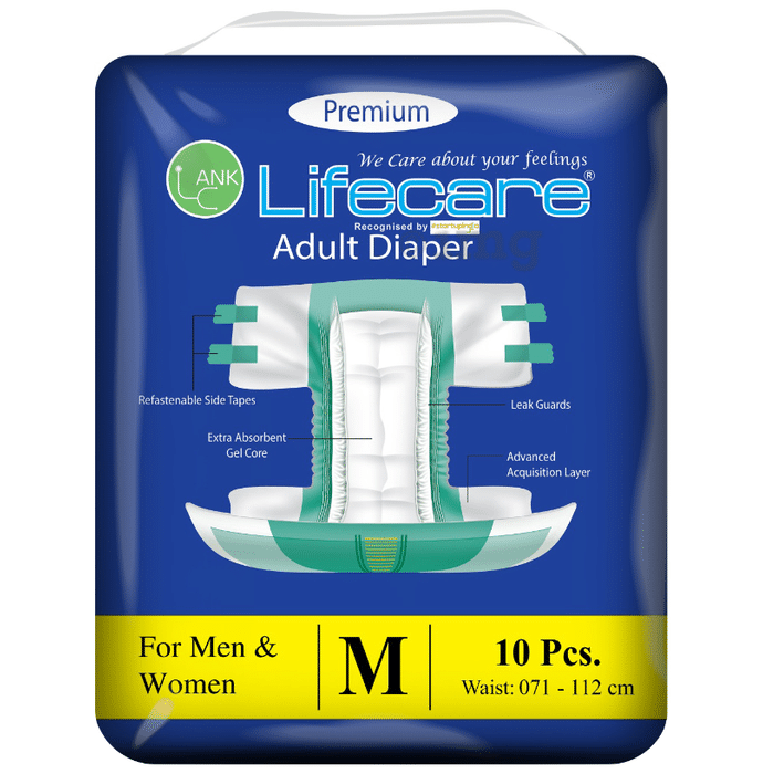 Ank Lifecare Premium Adult Diaper Medium