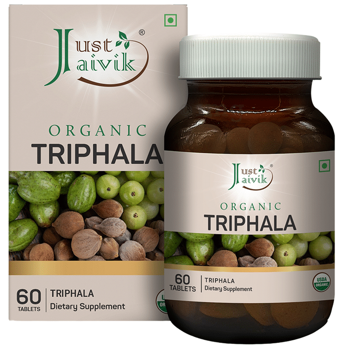 Just Jaivik Organic Triphala Tablet