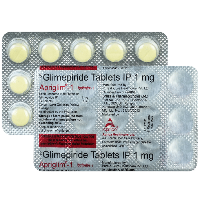 Apriglim 1 Tablet
