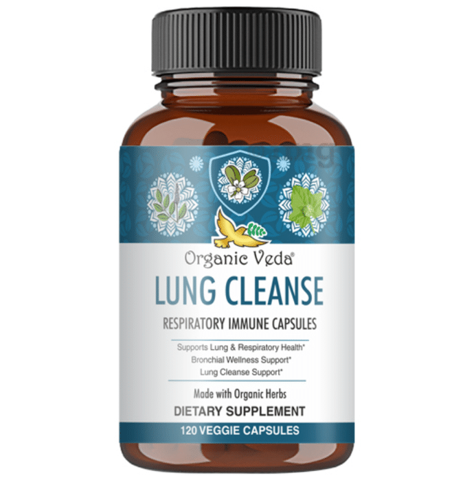 Organic Veda Lung Cleanse Veggie Capsule