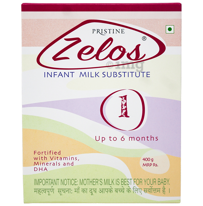 Pristine Zelos Infant Milk Substitute Stage 1 (Up to 6 months)