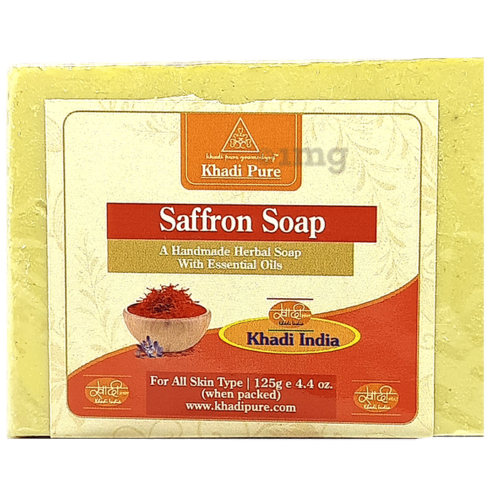 Khadi Pure Saffron Soap