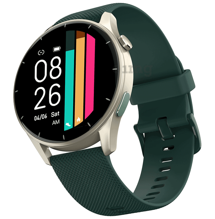 Noise Noise Fit Crew Smartwatch Forest Green