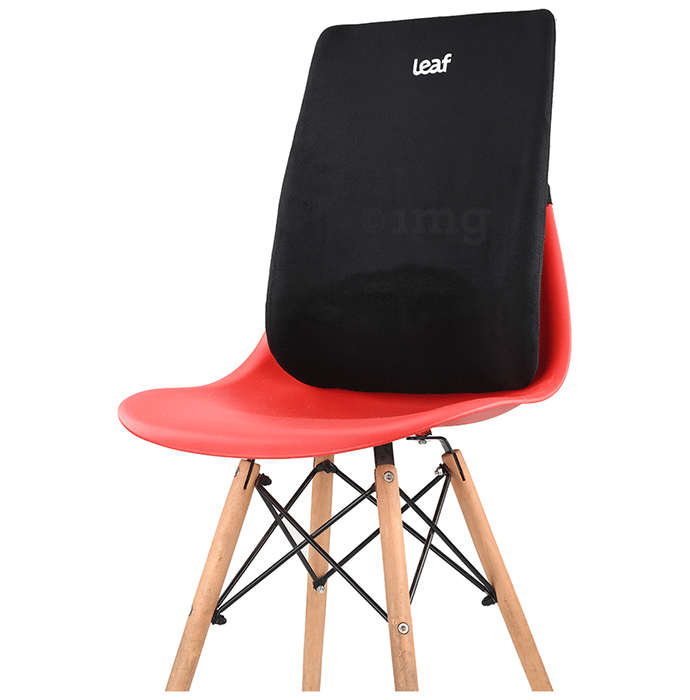 Leaf Ortho Backrest Spine Support Black Universal