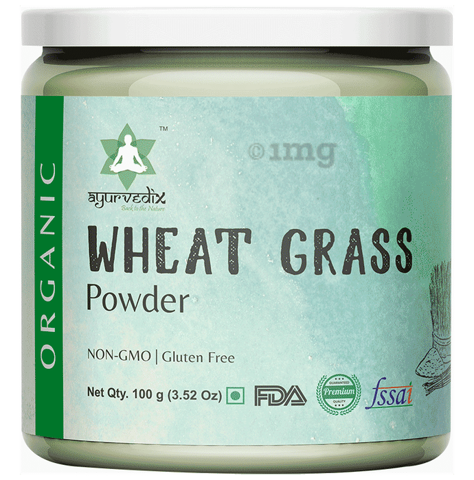 Ayurvedix Wheat Grass Powder Buy jar of 100.0 gm Powder at best price
