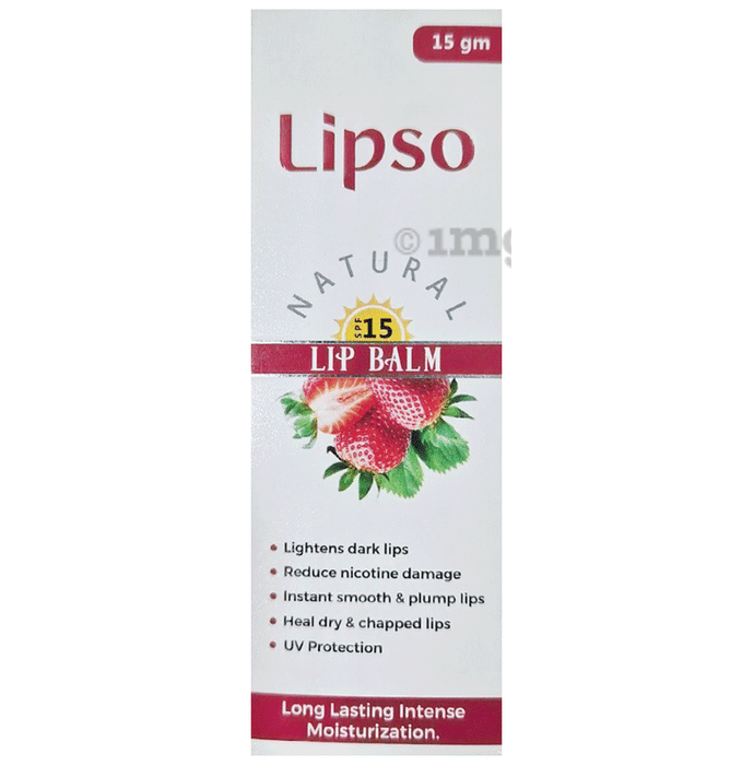 Lipso Natural Lip Balm SPF 15