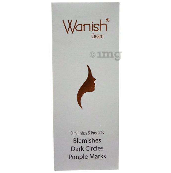 Wanish Cream | Diminishes & Prevents Blemishes, Dark Circles & Pimple Marks