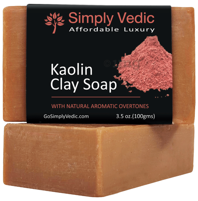 Simply Vedic Kaolin Clay Soap
