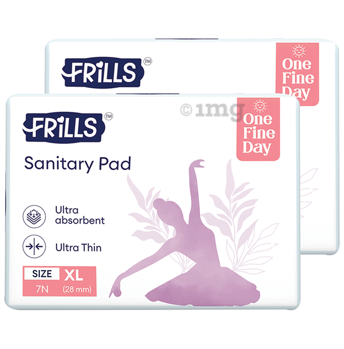 Frills One Fine Day Sanitary Pad (7 Each) XL