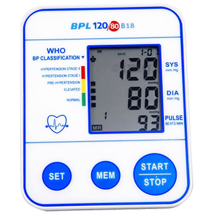 BPL B18 120/80 Blood Pressure Monitor