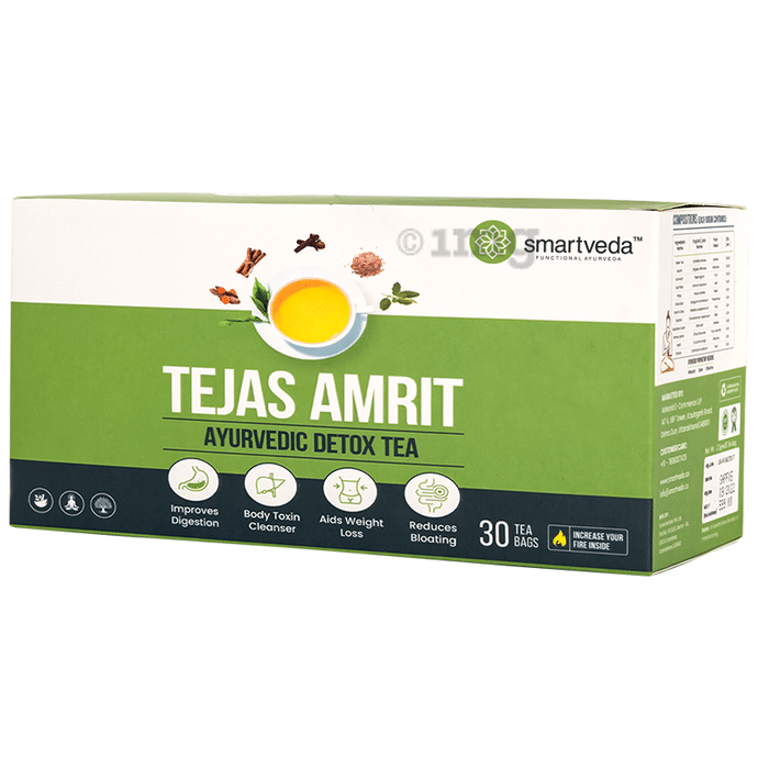 Smartveda Tejas Amrit Ayurvedic Detox Tea Bag (2.5gm Each)