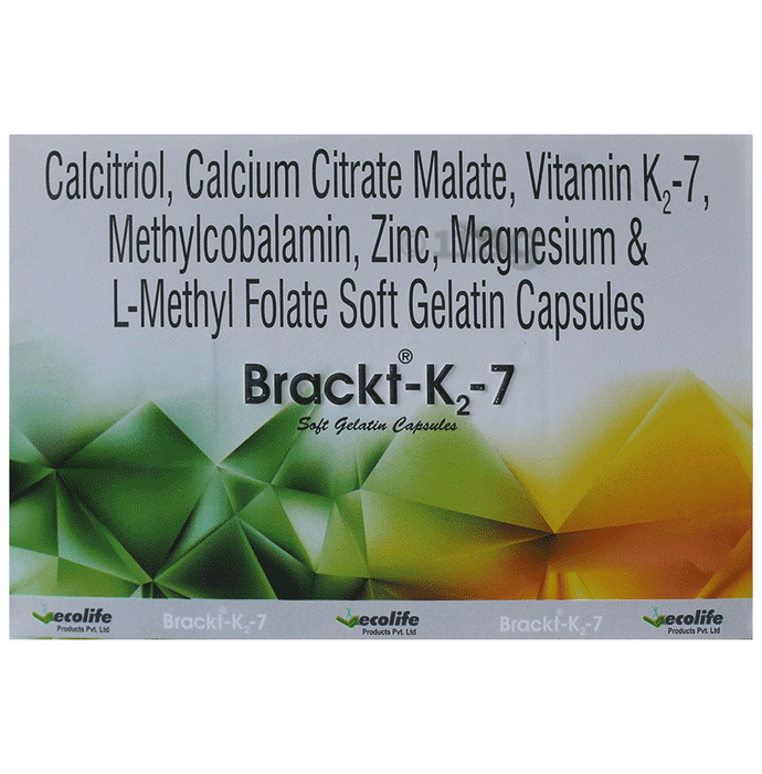 Brackt-K2 7 Soft Gelatin Capsule
