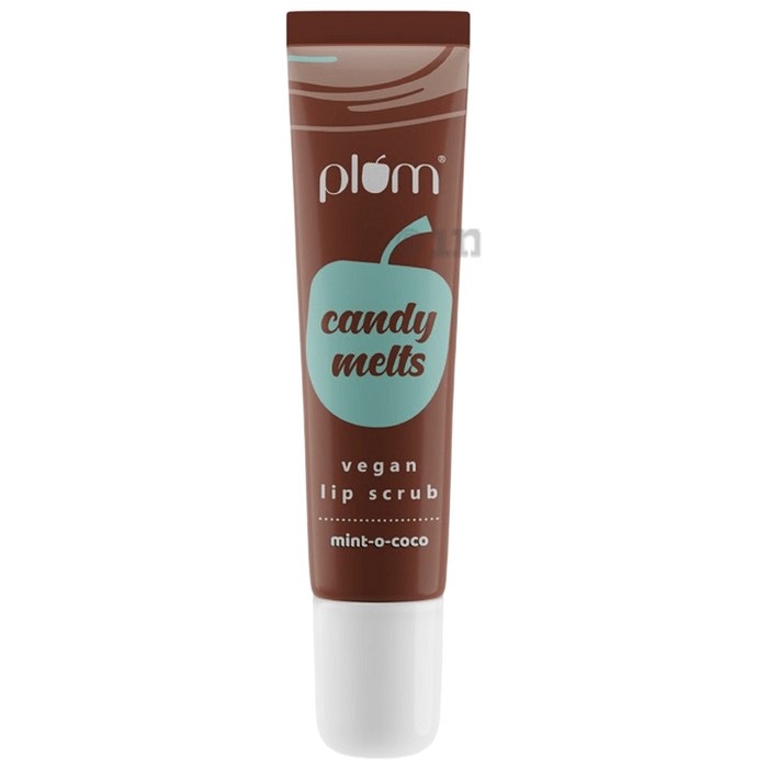 Plum Candy Melts Vegan Lip Scrub Mint-O-Coco