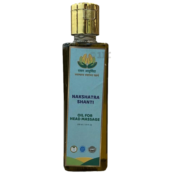 Ravana Ayurvidya Nakshatra Shanti Oil for Head Massage